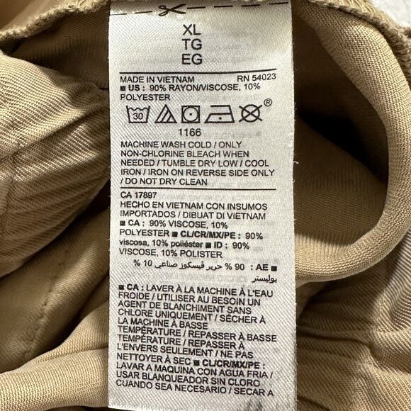 Old Navy Women's XL Lightweight Drawstring Shorts 5" Inseam High Rise Stretch - Picture 4 of 12